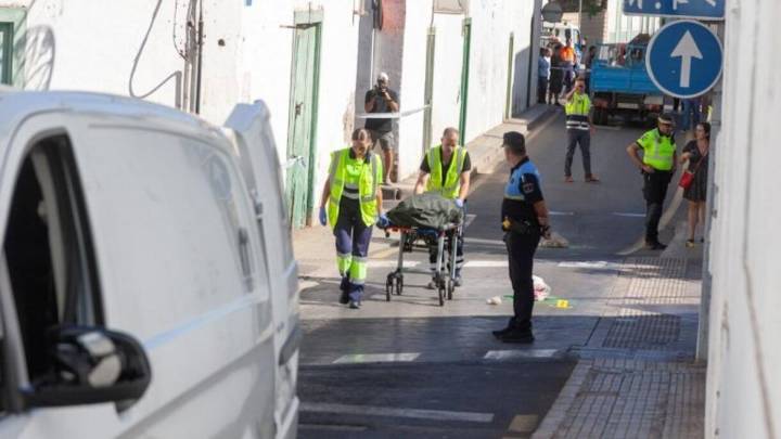 Muere una mujer atropellada por un camión en Lanzarote