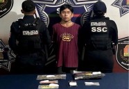 Detenido por delitos contra la salud en la Supermanzana 313 de Cancún