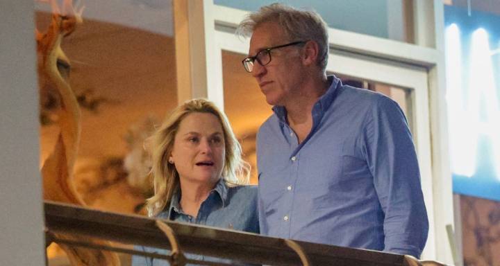 Amy Poehler Steps Out for Very Rare Date Night with Boyfriend Joel Lovell in West Hollywood! | Amy Poehler, Joel Lovell 