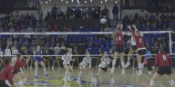 Another close rivalry volleyball match between USD and SDSU