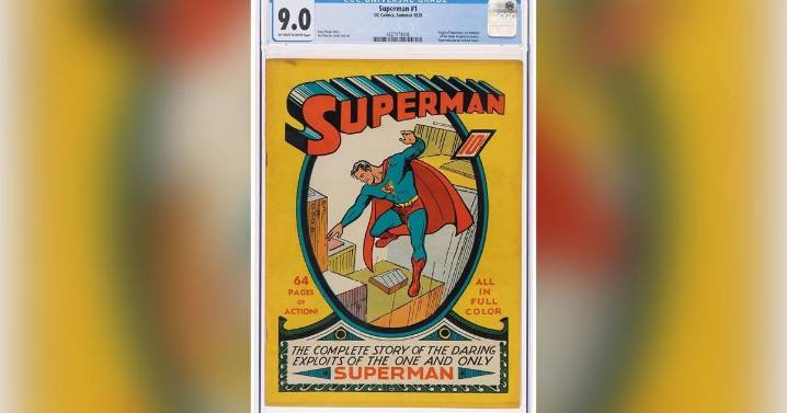 ‘Superman #1’ copy found in attic becomes most expensive comic ever sold