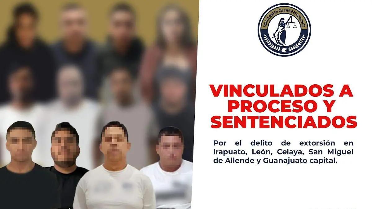 Desmantelan en Guanajuato varias células dedicadas a la extorsión; hay detenidos y sentenciados