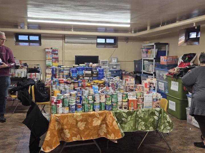 Photos: Knights of Columbus host Thanksgiving food drive for Sacred Heart Food Pantry
