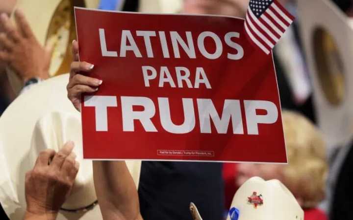 Un 36% de hispanos que votaron por Trump se arrepiente, según sondeo
