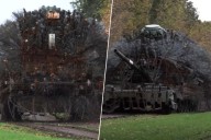 En Ucrania habíamos visto blindados de Mad Max, pero el último invento ruso ha dejado a todos sin palabras: "erizos" de asalto