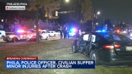 Philadelphia police officer, another driver injured after crash on Roosevelt Boulevard in Oxford Circle
