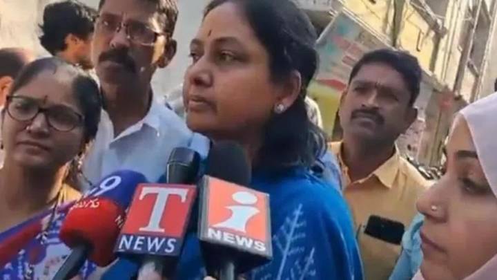 Sunitha slams Congress for voter intimidation 'Jubilee Hills bypoll'