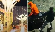 Groom Knifed At Wedding Venue; Drone Records Crime And Chases Accused