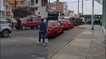 La Perla: reportan semáforos malogrados en el cruce de las avenidas La Paz y Haya de la Torre