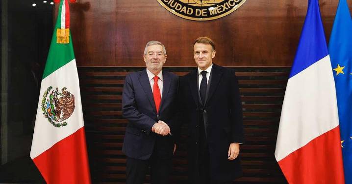 Emmanuel Macron llega a México, se reúne hoy con Claudia Sheinbaum