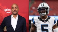 Comedian Keegan-Michael Key Visits Carolina Panthers to Support Rico Dowdle