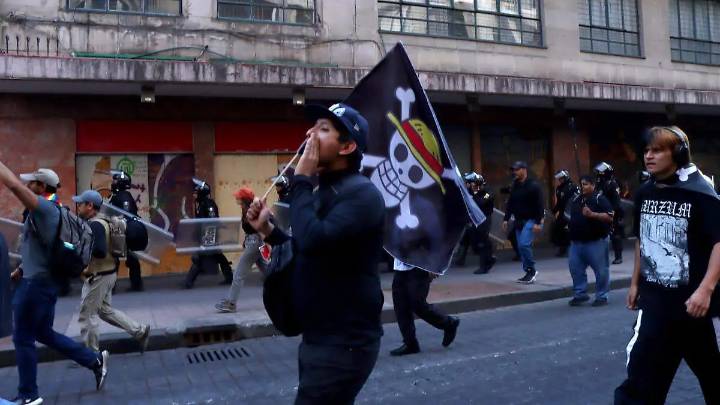 Segunda Marcha de la Generación Z sólo congregó a 150 asistentes en CDMX