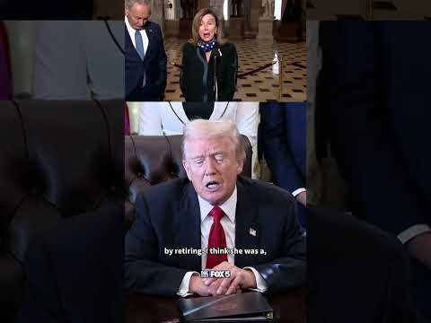 TRUMP ON PELOSI: "I THINK SHE'S AN EVIL WOMAN."