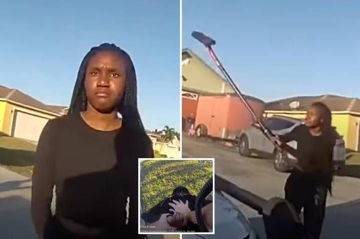 Florida 15-year-old charged with felony after attacking Port St. Lucie cop car with shovel