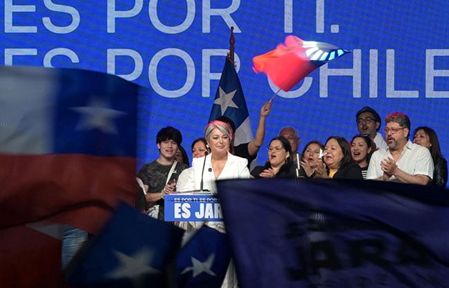 La izquierdista Jeannette Jara gana primera vuelta de la elección presidencial en Chile