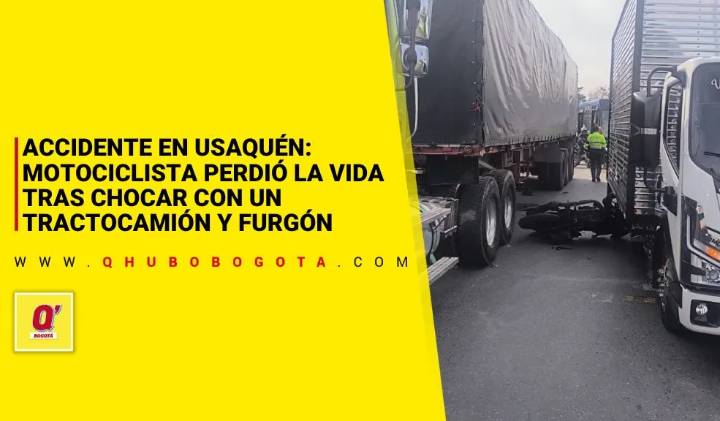 Accidente en Usaquén: motociclista perdió la vida tras chocar