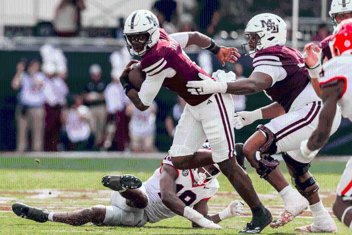 Mississippi State defeated by No. 5 Georgia in 41