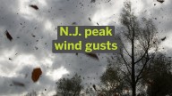 Wind gusts top 50 mph. See N.J. town