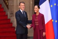 Se reúnen CSP y Macron en Palacio Nacional