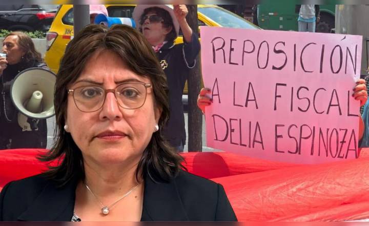 "Mañana tomaré posesión de mi cargo": la promesa que encendió el plantón por Delia Espinoza