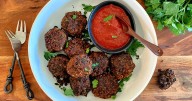 Meatless meatballs