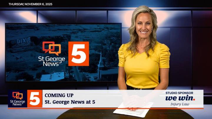 St. George News at 5: Ex-teacher sentenced, company gifts tires to food bank truck and 6,000 sheep