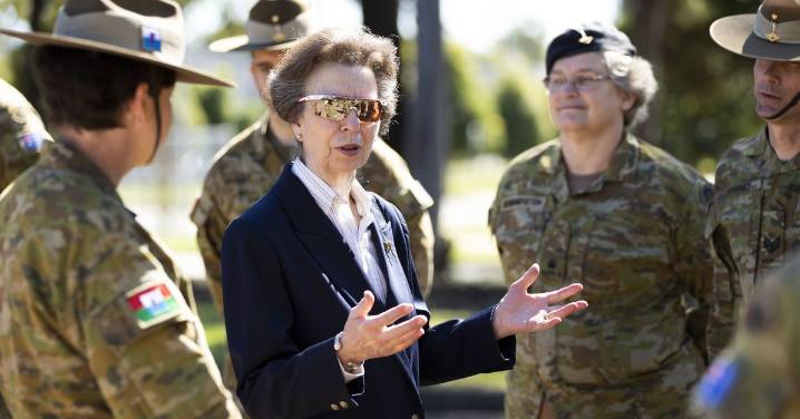 Where you can see Princess Anne in Australia