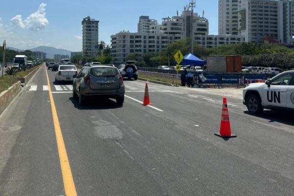 Panorama en la Troncal del Caribe: así luce el acceso al Estelar durante la Cumbre CELAC UE
