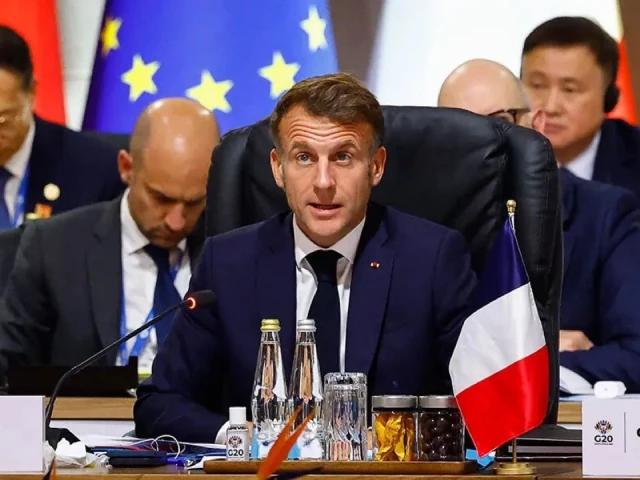 Macron warns G20 is “at risk” as bloc struggles with global crises