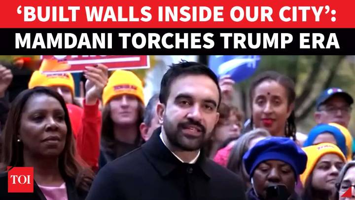 ‘Trump’s Ghost Still Haunts...’: Watch Mamdani’s City Hall Firebrand Speech