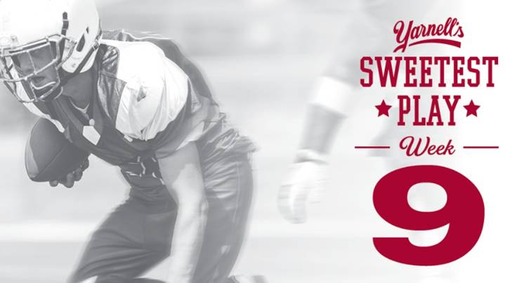 Pulaski Academy wins Yarnell's Sweetest Play of the Week for week 9!