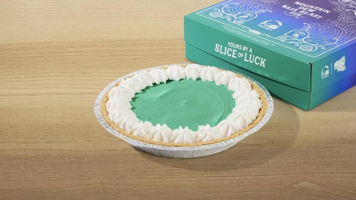 Limited edition Baja Blast pie hits Taco Bell. Where to…