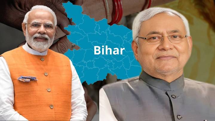 Landslide Win for NDA in Bihar; PM Modi Hails Nitish Kumar for Historic Mandate