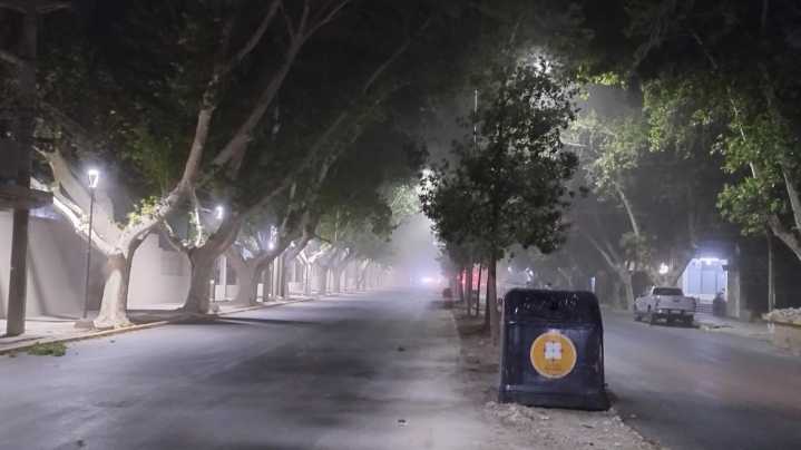 Llegó el viento sur a San Juan: ráfagas que superaron los 100 km/h