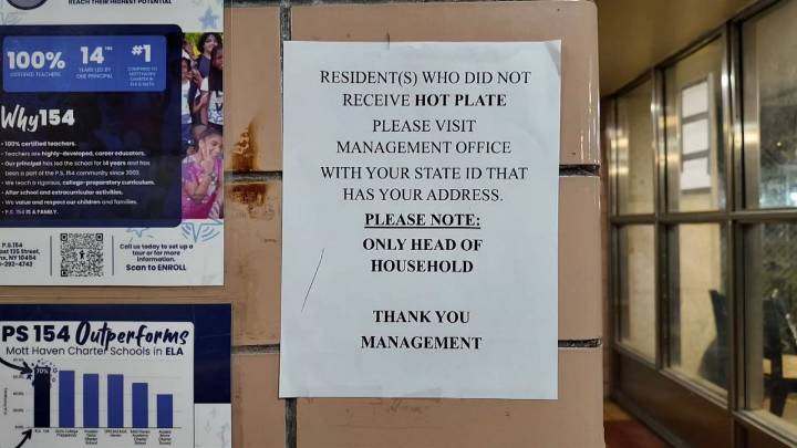 Bronx NYCHA tenants report heat, gas outage