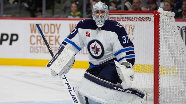 Jets’ Connor Hellebuyck out four to six weeks for knee surgery