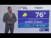 10 Tampa Bay Weather: November kicks off with cool mornings and comfy afternoons
