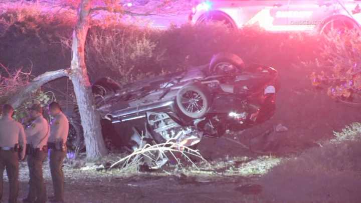 1 dead, 3 injured after high-speed pursuit crash in San Bernardino