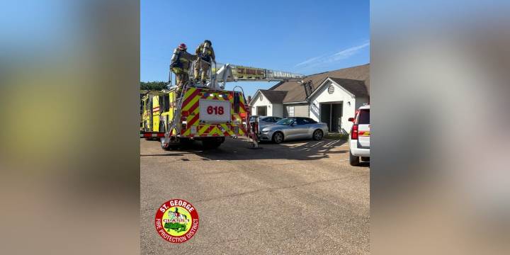 Electrical malfunction in bathroom vent sparks fire in St. George