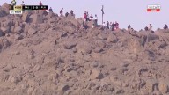 ¡Se las ingeniaron! Hinchas subieron a cerros cercanos al Monumental para ver la final de la Copa Libertadores [VIDEO]