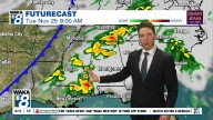 Showers, some storms Friday; Warm weather through the weekend
