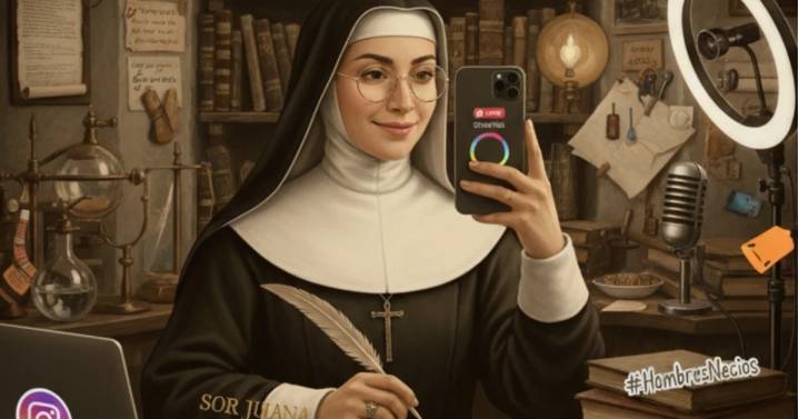 #HombresNecios: Sor Juana Inés de la Cruz ¿la influencer con más likes de la historia?