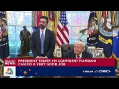 Pres. Trump: I am confident NYC Mayor-elect Mamdani can do a very good job