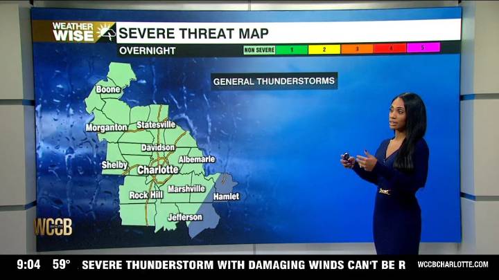 Rain continues overnight, but drying out Wednesday