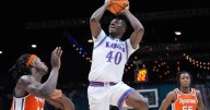 Double-doubles by Tre White and Flory Bidunga help Kansas beat Syracuse 71