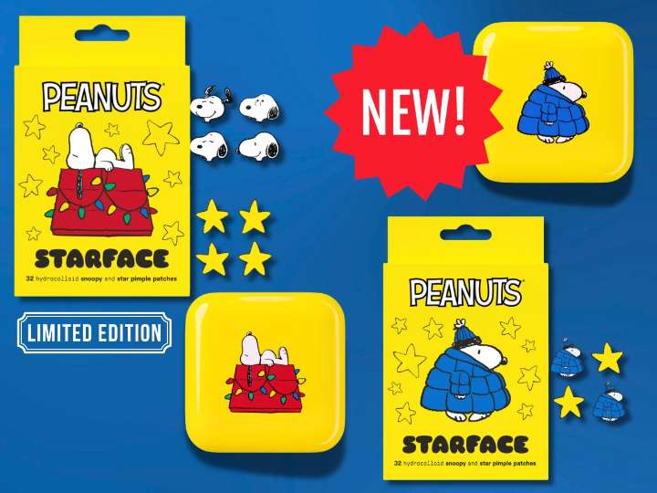 Here's where to get the limited editon Starface x Snoopy pimple patches online