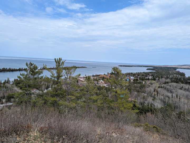 It’s ‘stick view’ season at Michigan’s highest scenic drive