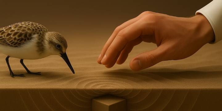 “Tacto a distancia”: un experimento revela que los humanos pueden percibir objetos ocultos sin tocarlos