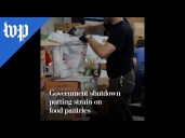 Government shutdown putting strain on food pantries