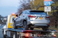 Lexus driver arrested after 6-vehicle crash briefly closes Staten Island Expressway, police say
